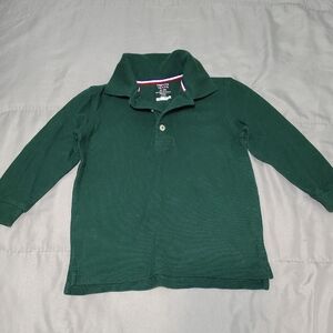 Classic Green Polo Shirt for Kids